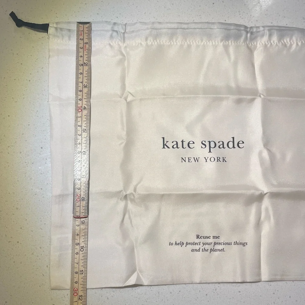 ♠️Kate Spade Storage Bag Slip Silky 11.75” x 13.75”. New/ never used.